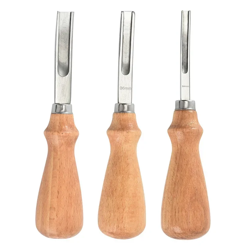 Leather Edge Beveler - American Manual Leather Edge Trimmer Wooden