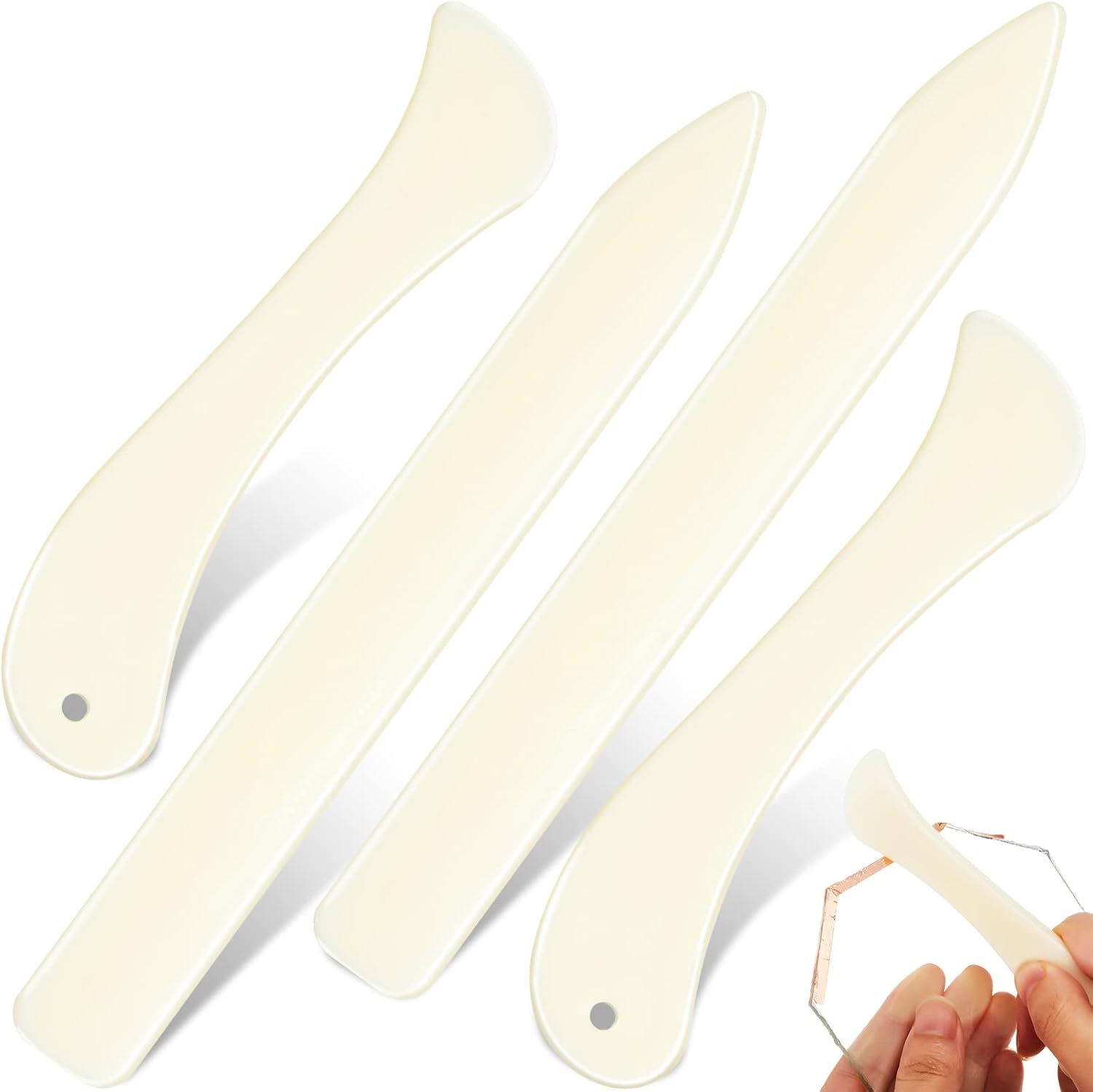 Bone Folder Tool - Professional Leather Craft Bone Folder Heavy