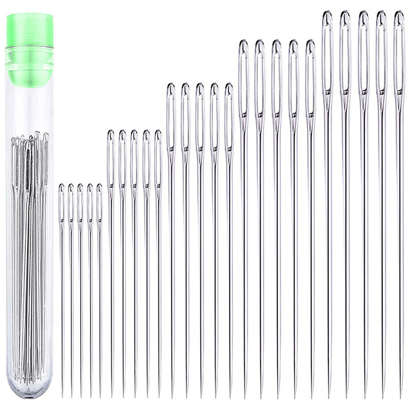 25Pcs Large-Eye Hand-Sewing Ne - Leatherwork Needles review and price