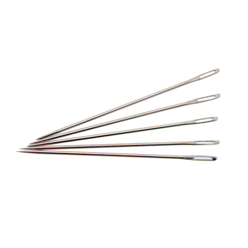 100Pcs/lot Large Eye Blunt Sew - Leatherwork Needles review and price
