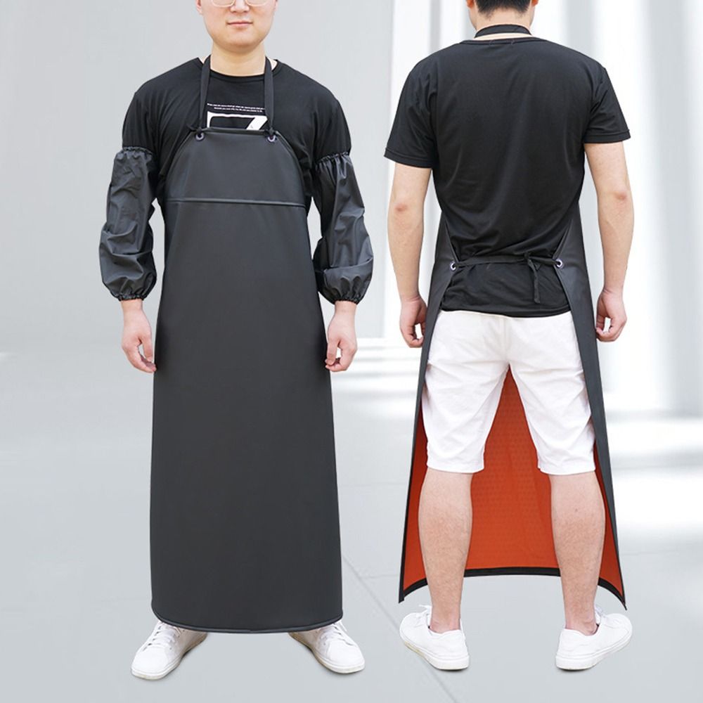 Soft PU Leather Kitchen Apron  - Leatherwork Apron review and price