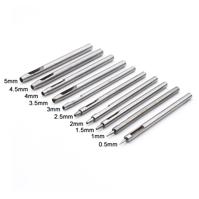 10pcs Rotary Leather Hole Punc - Leather Punch Revolving review and price