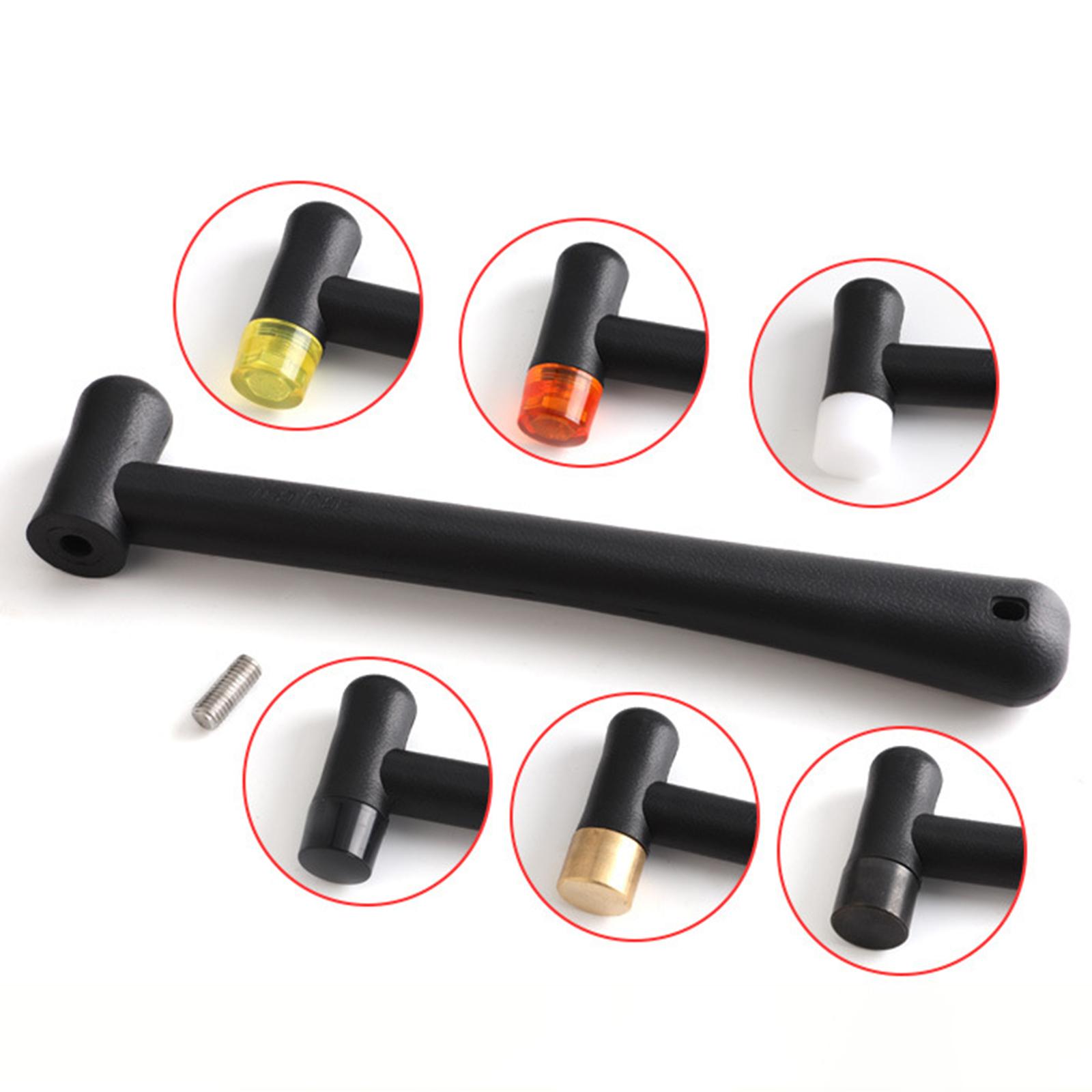 Rubber Hammer Set with 6 Heads - Leatherwork Jobs review and price