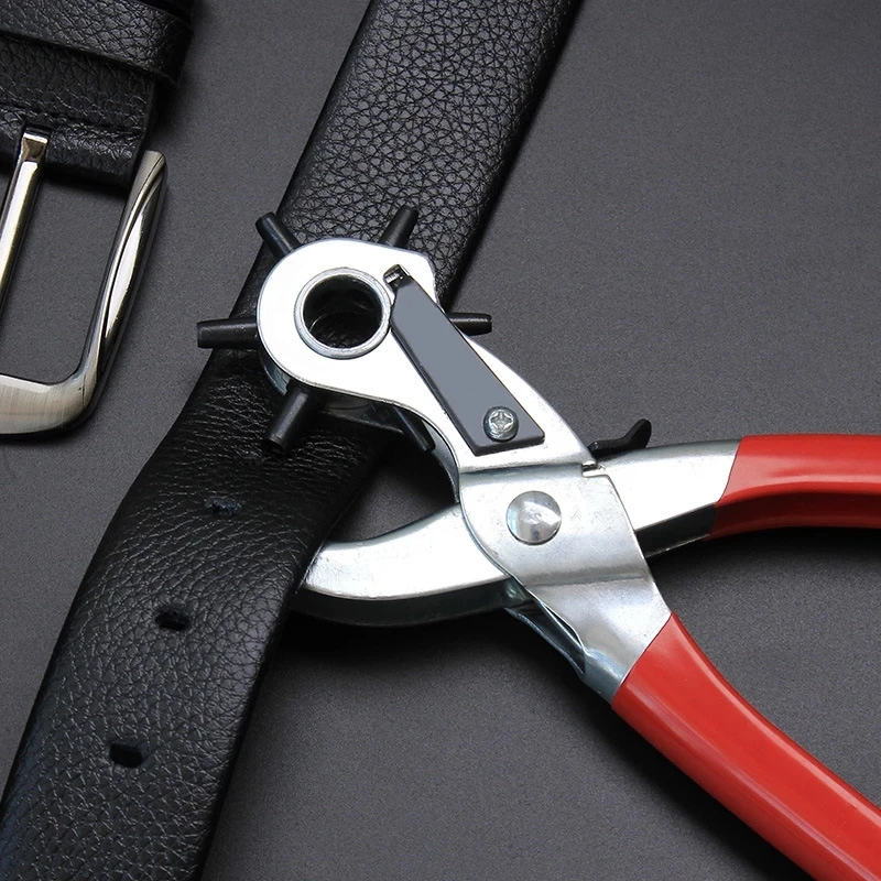 Leather Belt Hole Punch Plier  - Leather Punch Revolving review and price