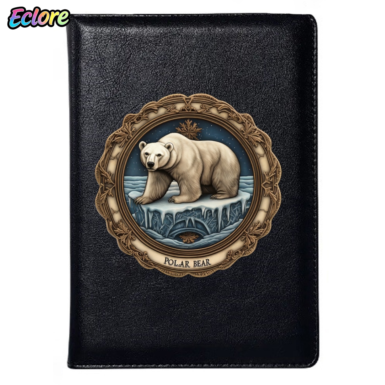 Vintage Embossed Bear A5 Leath - Leatherwork Journal review and price