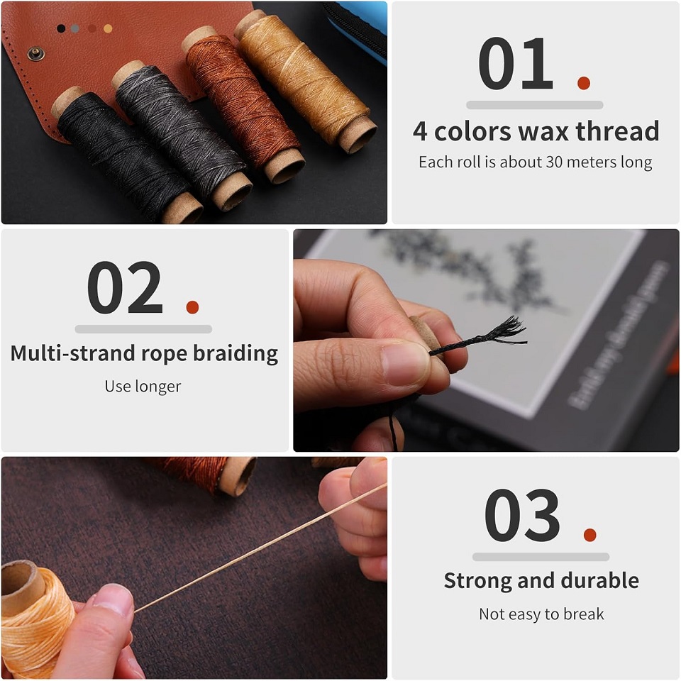 BUDDUR Leather Sewing Tools Ki - Leatherwork Needles review and price