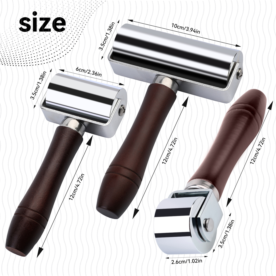 KRABALL Leather Press Edge Rol - Leatherwork Roller review and price