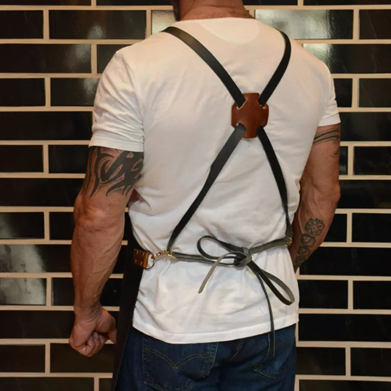 Outdoor PU Leather Apron Outdo - Leatherwork Apron review and price