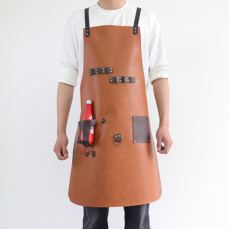 Outdoor PU Leather Apron Outdo - Leatherwork Apron review and price