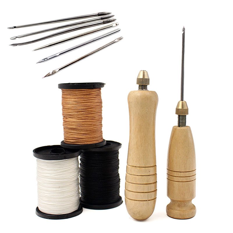 1Set DIY Leather Sewing Awl Ne - Leatherwork Needles review and price