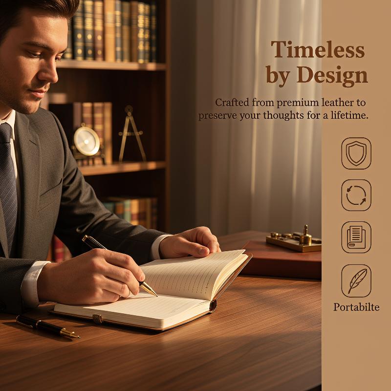 PU Leather Vintage Refillable  - Leatherwork Journal review and price