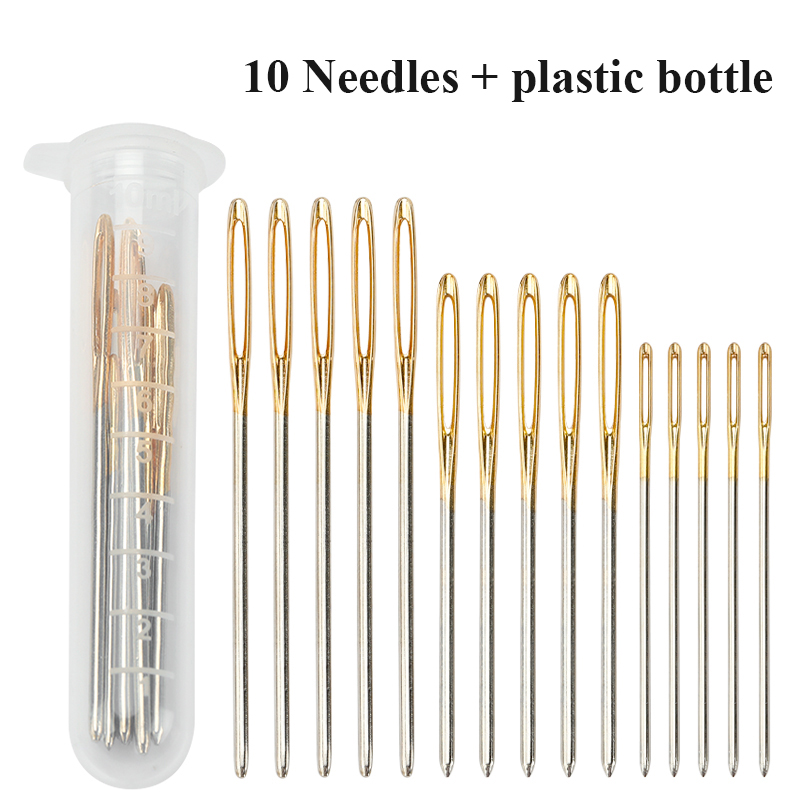 10PCS/Set Large-Eye Blunt Stai - Leatherwork Needles review and price