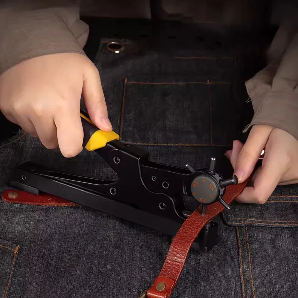 Leather Hole Puncher Heavy Dut - Leather Punch Revolving review and price
