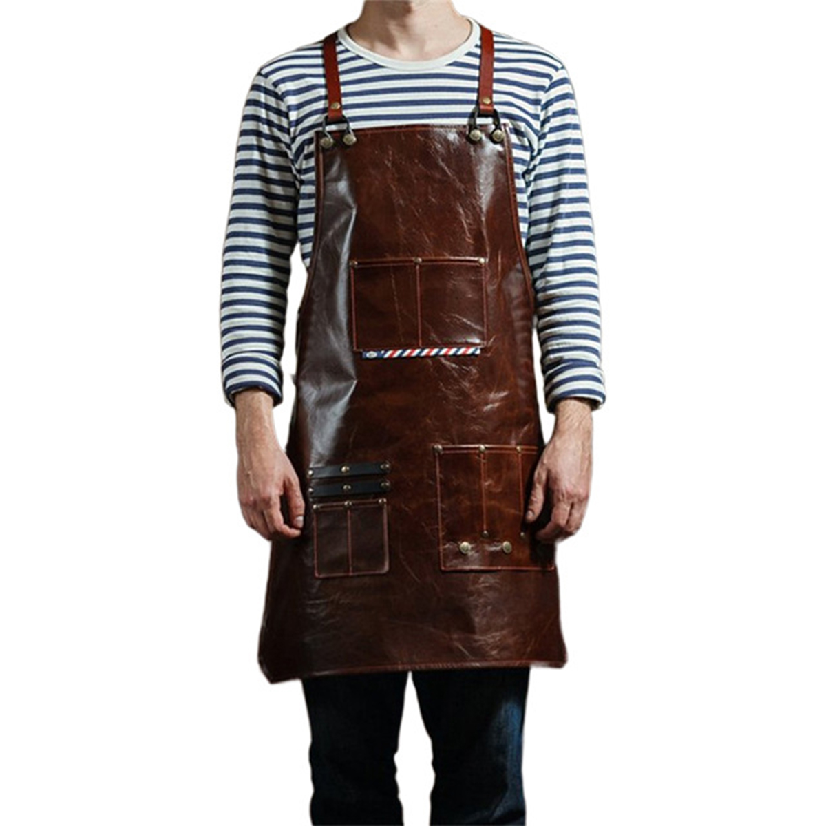 Men's Leather Work Apron with  - Leatherwork Apron review and price
