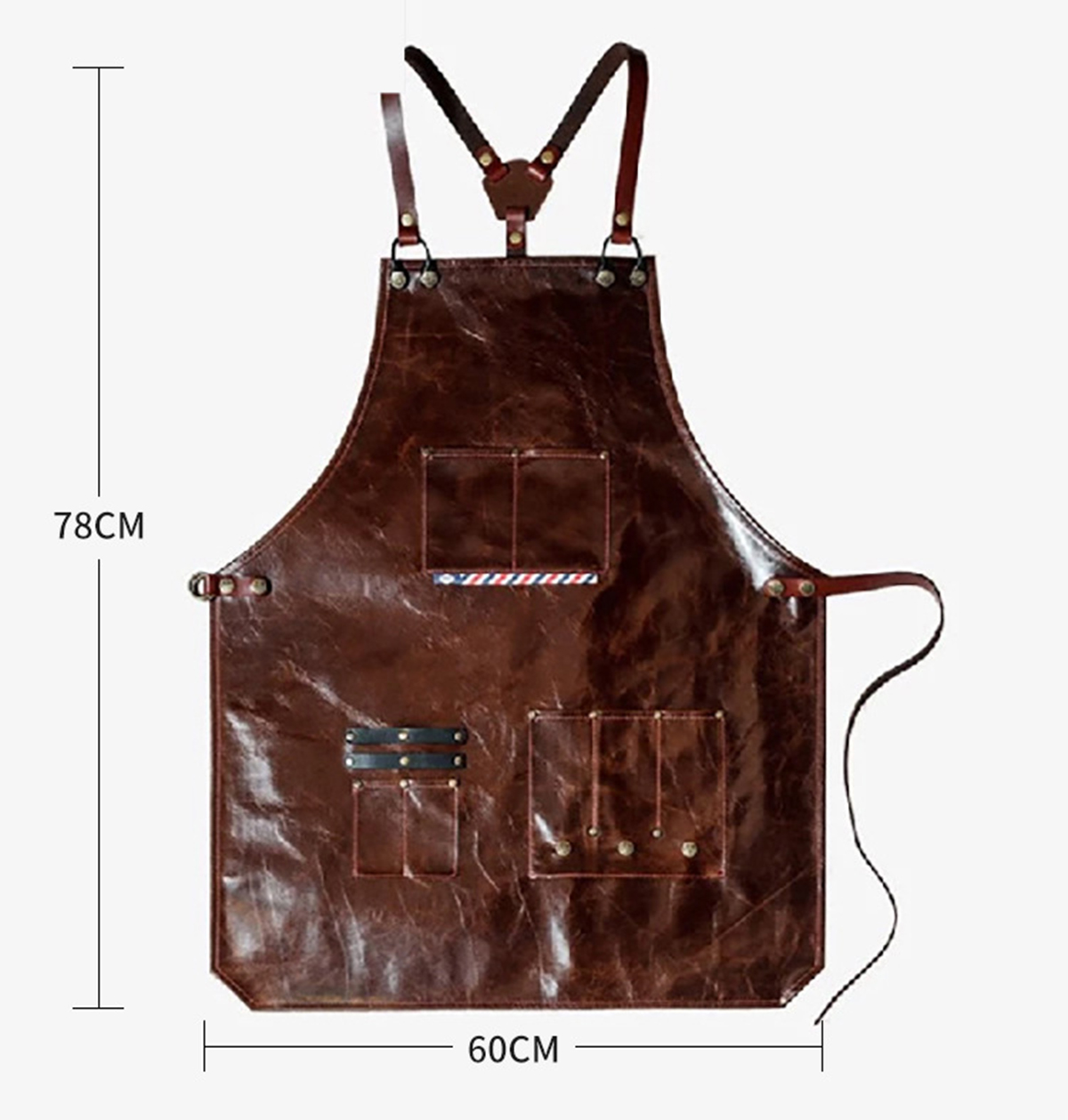 Men's Leather Work Apron with  - Leatherwork Apron review and price