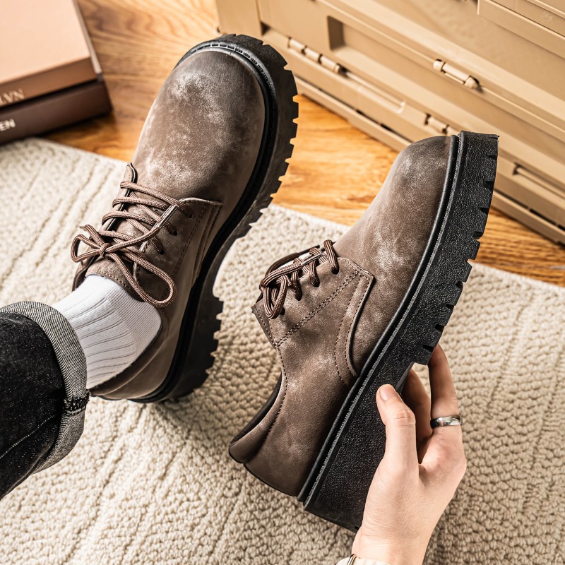 Simple men formal casual shoes - Leather Work Outfit review and price