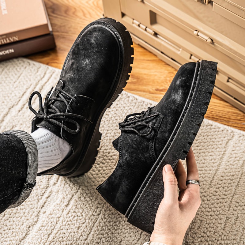 Simple men formal casual shoes - Leather Work Outfit review and price