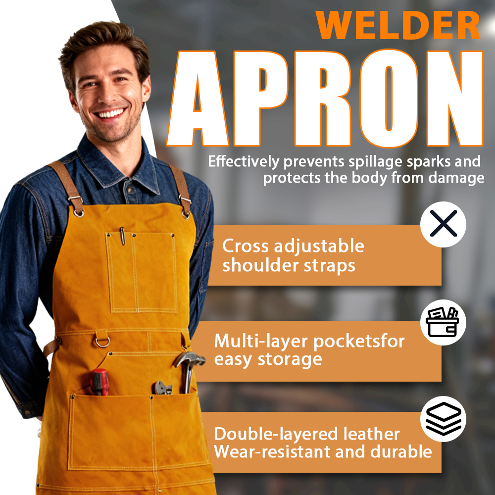 Oxhide Leather Welding Apron C - Leatherwork Apron review and price