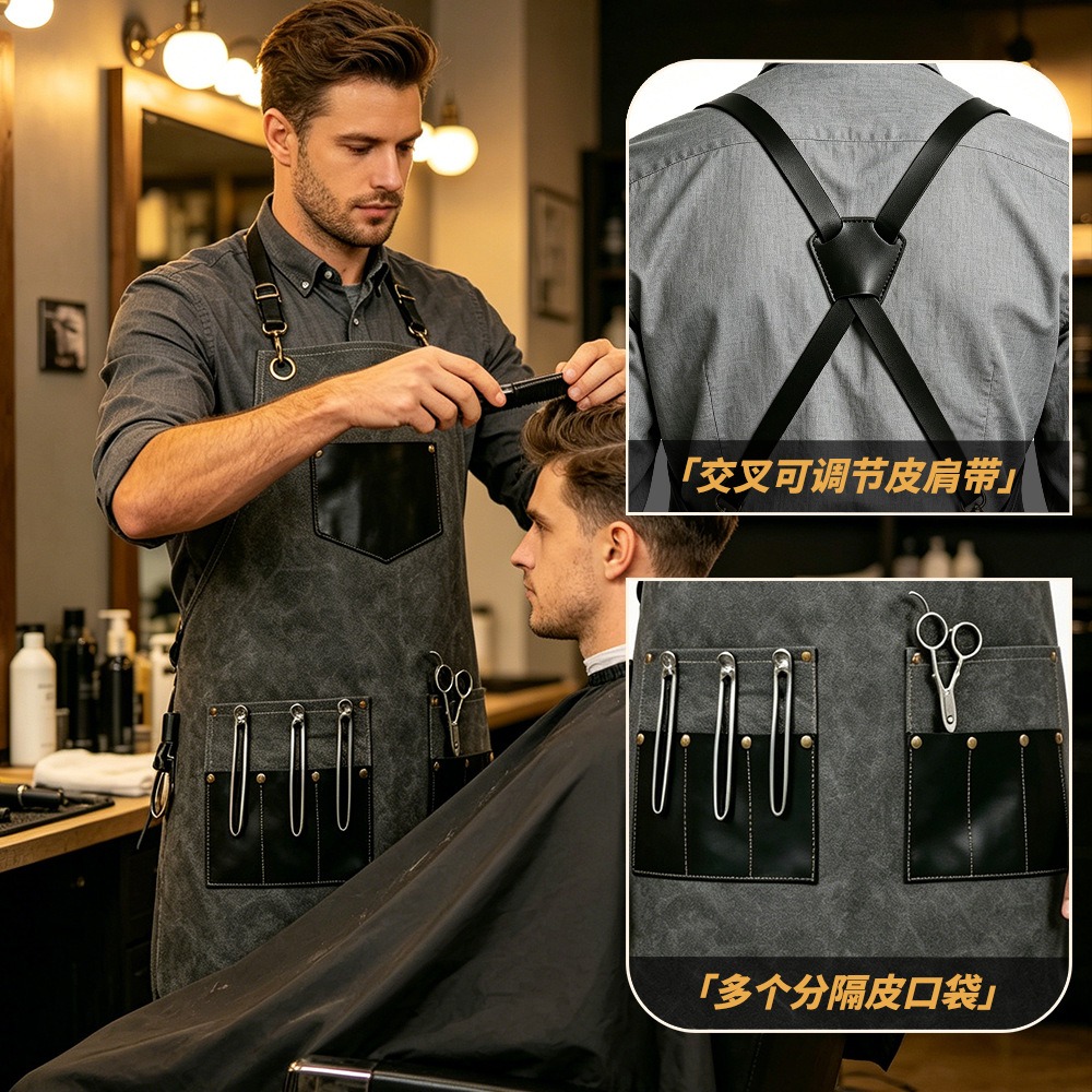 Thick Canvas Apron Leather Mul - Leatherwork Apron review and price