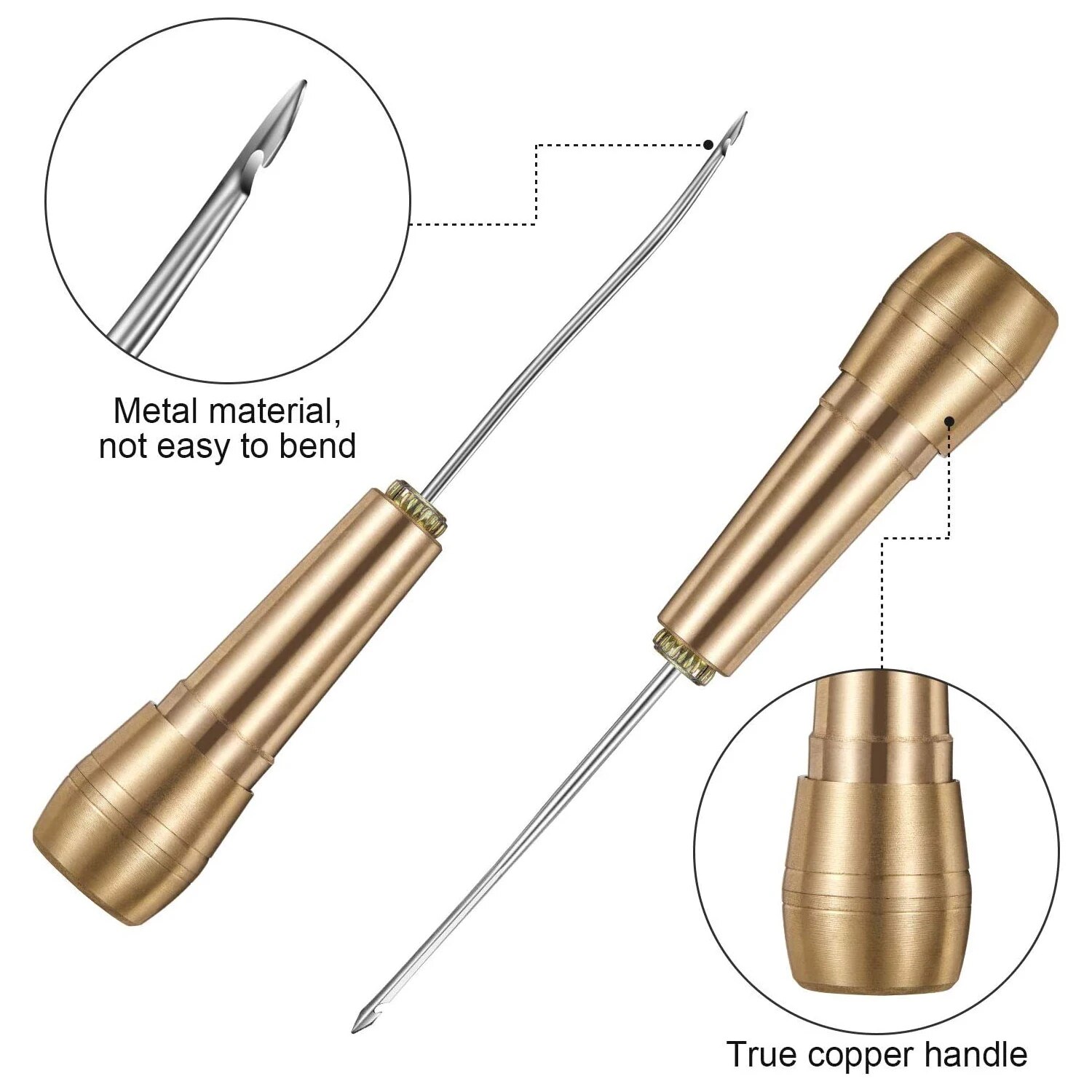 Leather Sewing Kit DIY Leather - Leatherwork Needles review and price