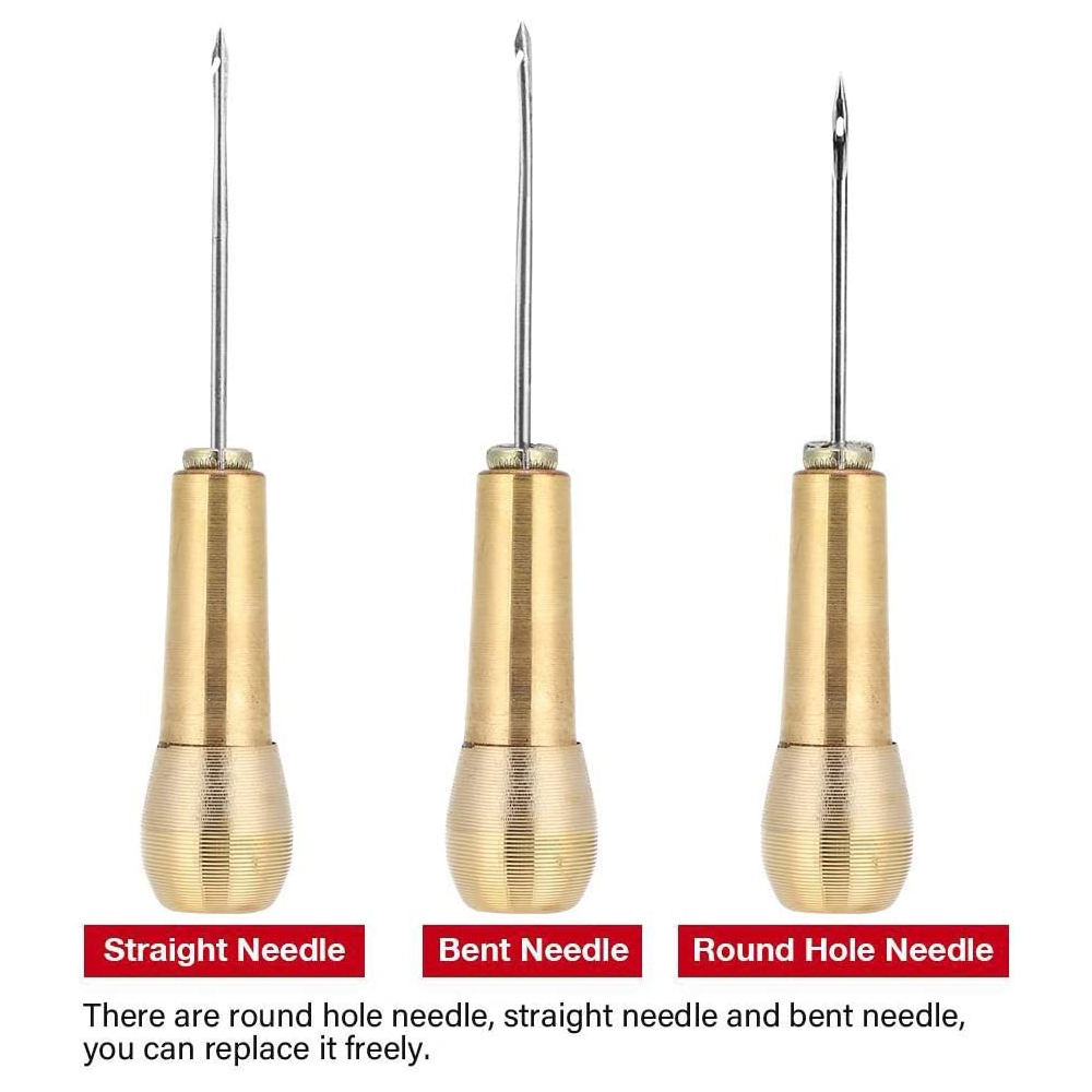 Leather Sewing Kit DIY Leather - Leatherwork Needles review and price