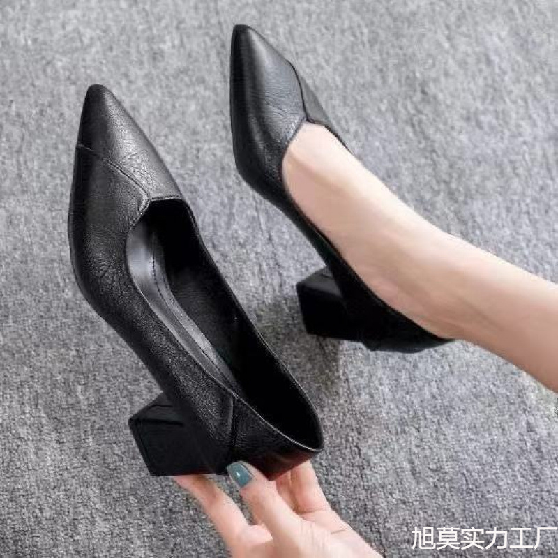 Soft Leather High Heels Women  - Leatherwork Jobs review and price