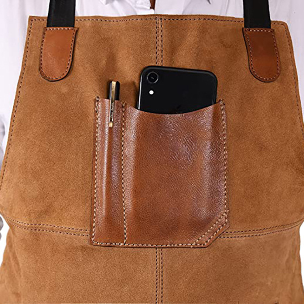 Comfortable doublesided velvet - Leatherwork Apron review and price