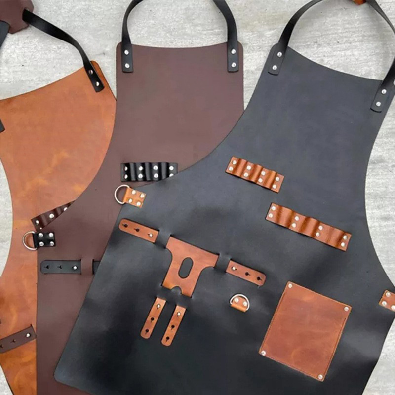Outdoor PU Leather Apron Outdo - Leatherwork Apron review and price