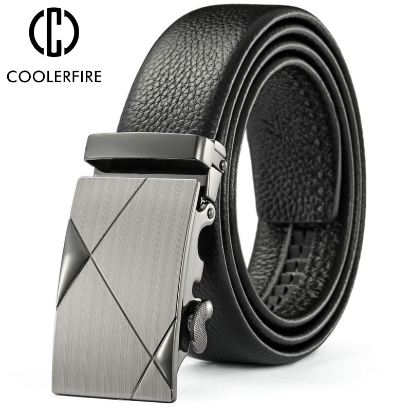 Men Belts Metal Automatic Buck - Leather Works Belt review and price