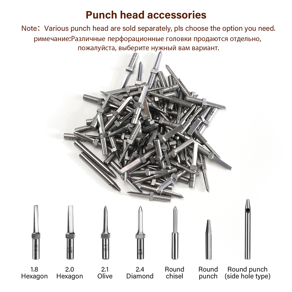 WUTA 20 Pcs Replaceable Round  - Leather Punch Revolving review and price