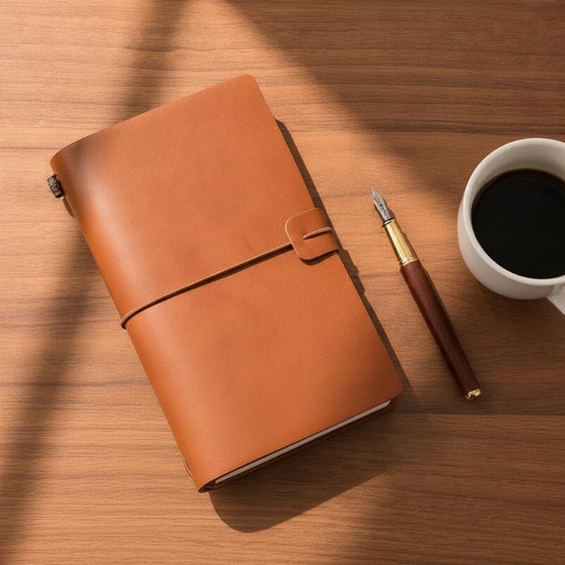 Vintage PU Leather Refillable  - Leatherwork Journal review and price