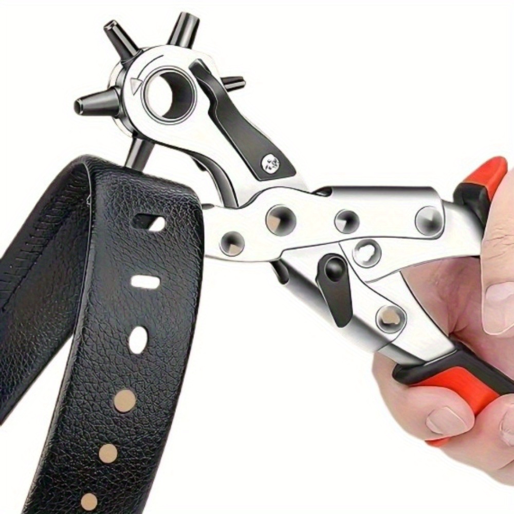 1pcs Heavy Duty Rotary Leather - Leather Punch Revolving review and price