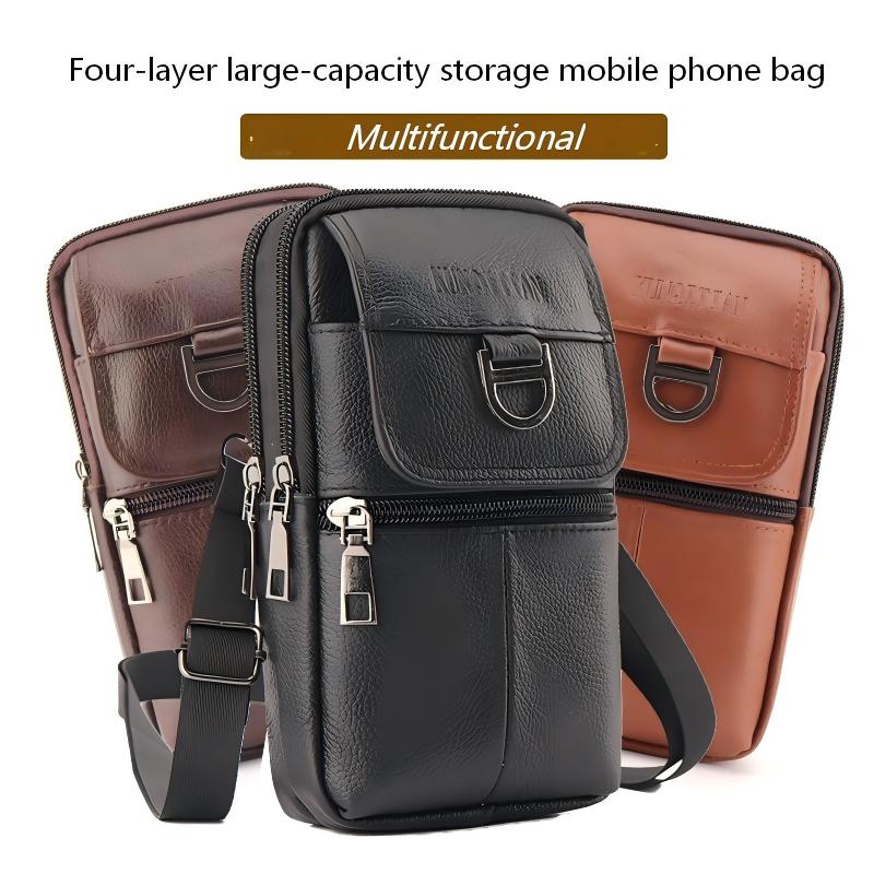 Men's Leather Waist Bag - Larg - Leather Works Belt review and price
