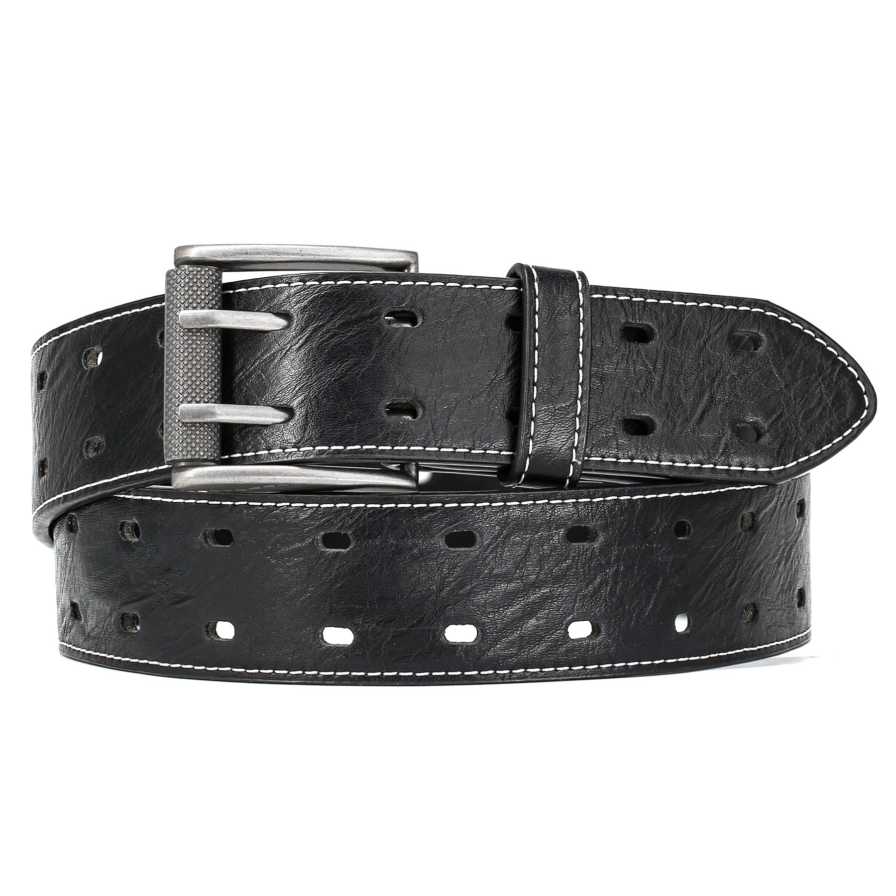 Men Classic Double Prong Belt  - Leather Works Belt review and price